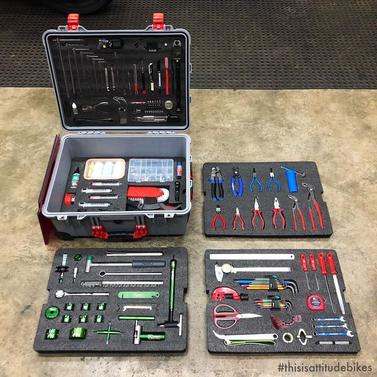 Organized tool storage
